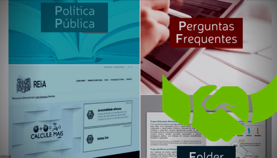 Screenshot of a website with two titles: Política Pública, y Preguntas frecuentes; a green icon showing a hand shake.